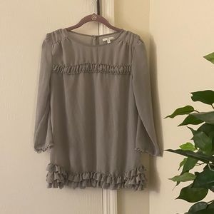 GAP ruffle blouse